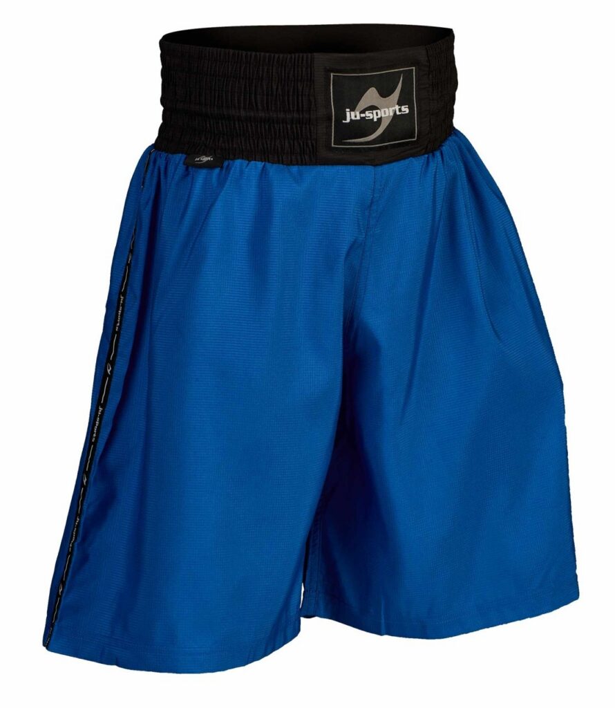 Kickboxshorts Kick light Pro blauw/zwart