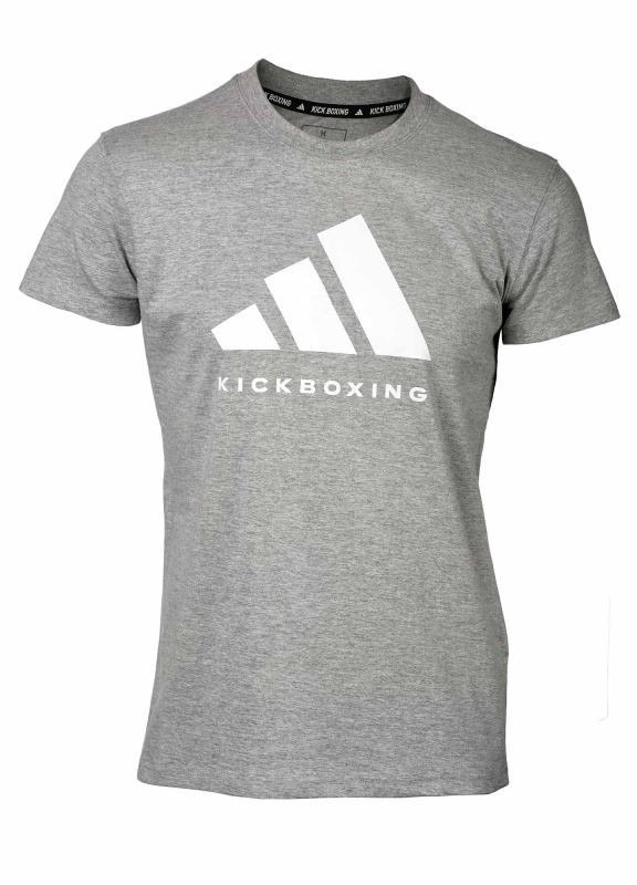 adidas Community Graphic T-shirt Kickboxing grijs adiCLTS24-KB