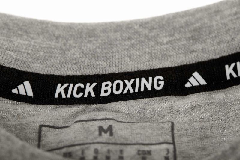 adidas Community Graphic T-shirt Kickboxing grijs adiCLTS24-KB