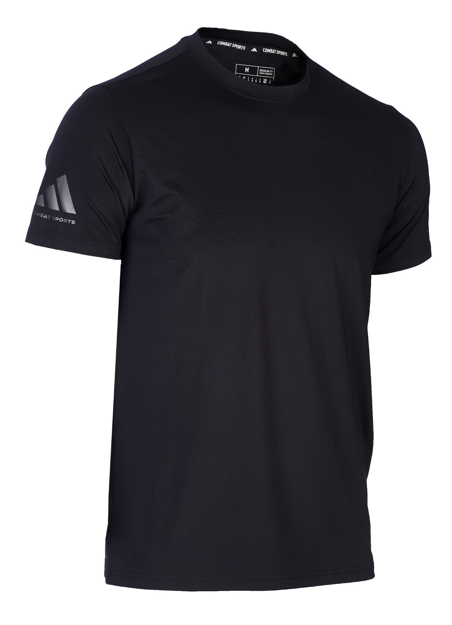 adidas promotie-T-shirt lichtzwart/grijs, adiTSG2V2CS