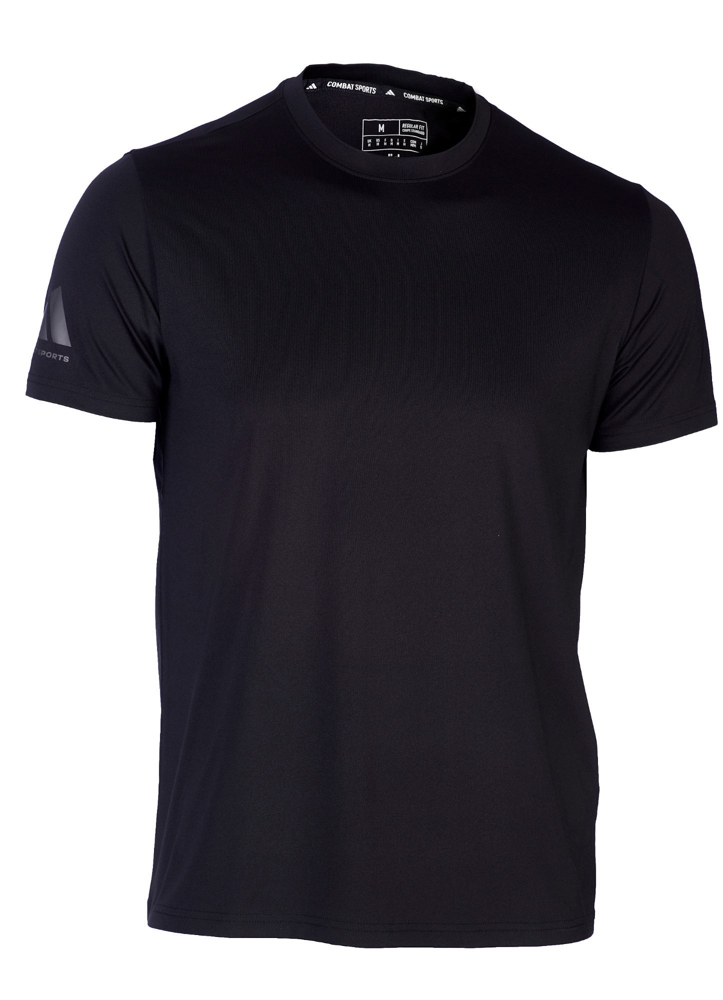 adidas promotie-T-shirt lichtzwart/grijs, adiTSG2V2CS