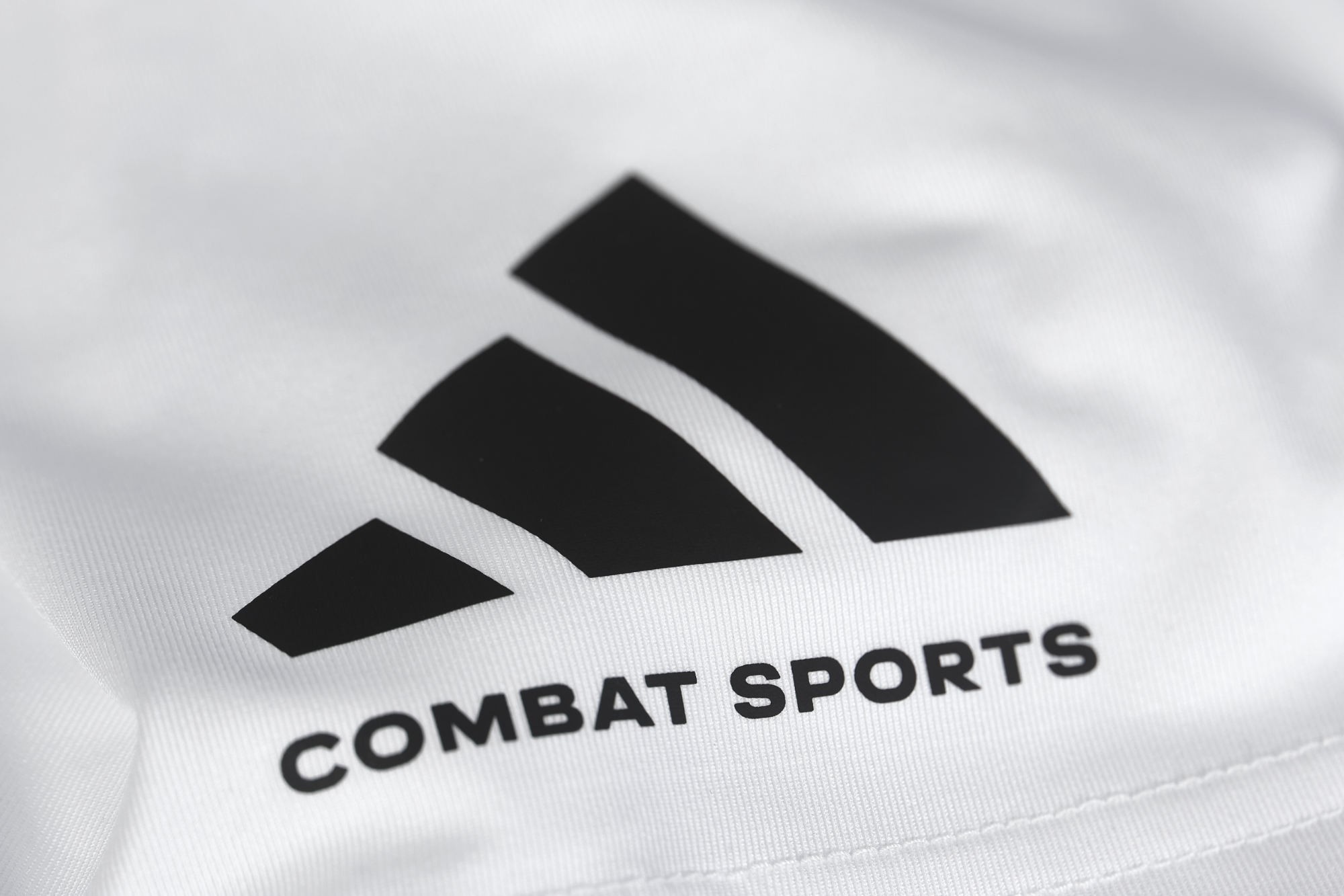 adidas promotie-T-shirt lichtwit/zwart, adiTSG2V2CS