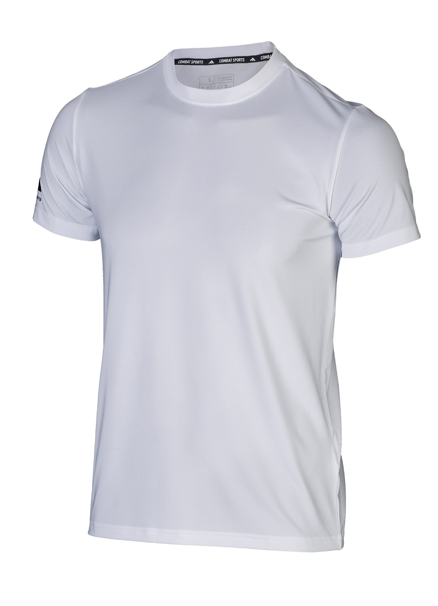 adidas promotie-T-shirt lichtwit/zwart, adiTSG2V2CS