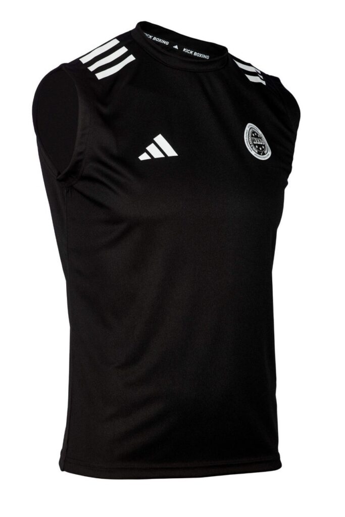 adidas Kickbox mouwloos shirt Kick Light zwart, adiWAKOST1
