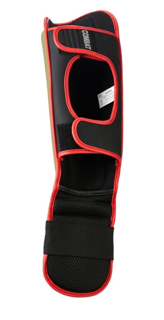adidas Combat 50 scheenbeen- en voetboogbeschermer groen/zwart, adiC50SI