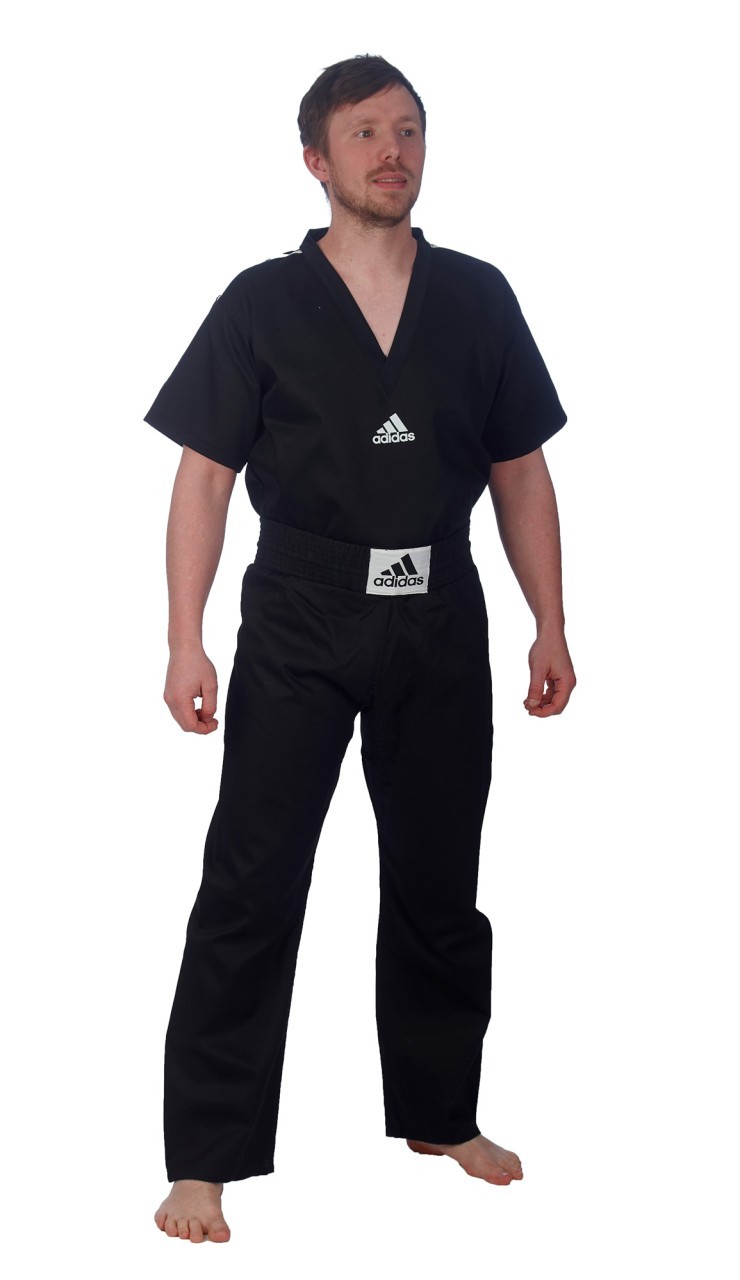 adidas Kickbox-uniform "Club" zwart, adiKBUN20