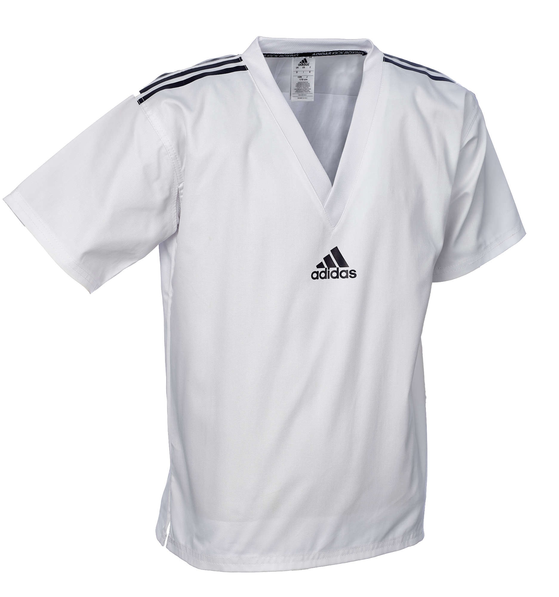 adidas Kickbox-uniform "Club" wit, adiKBUN20