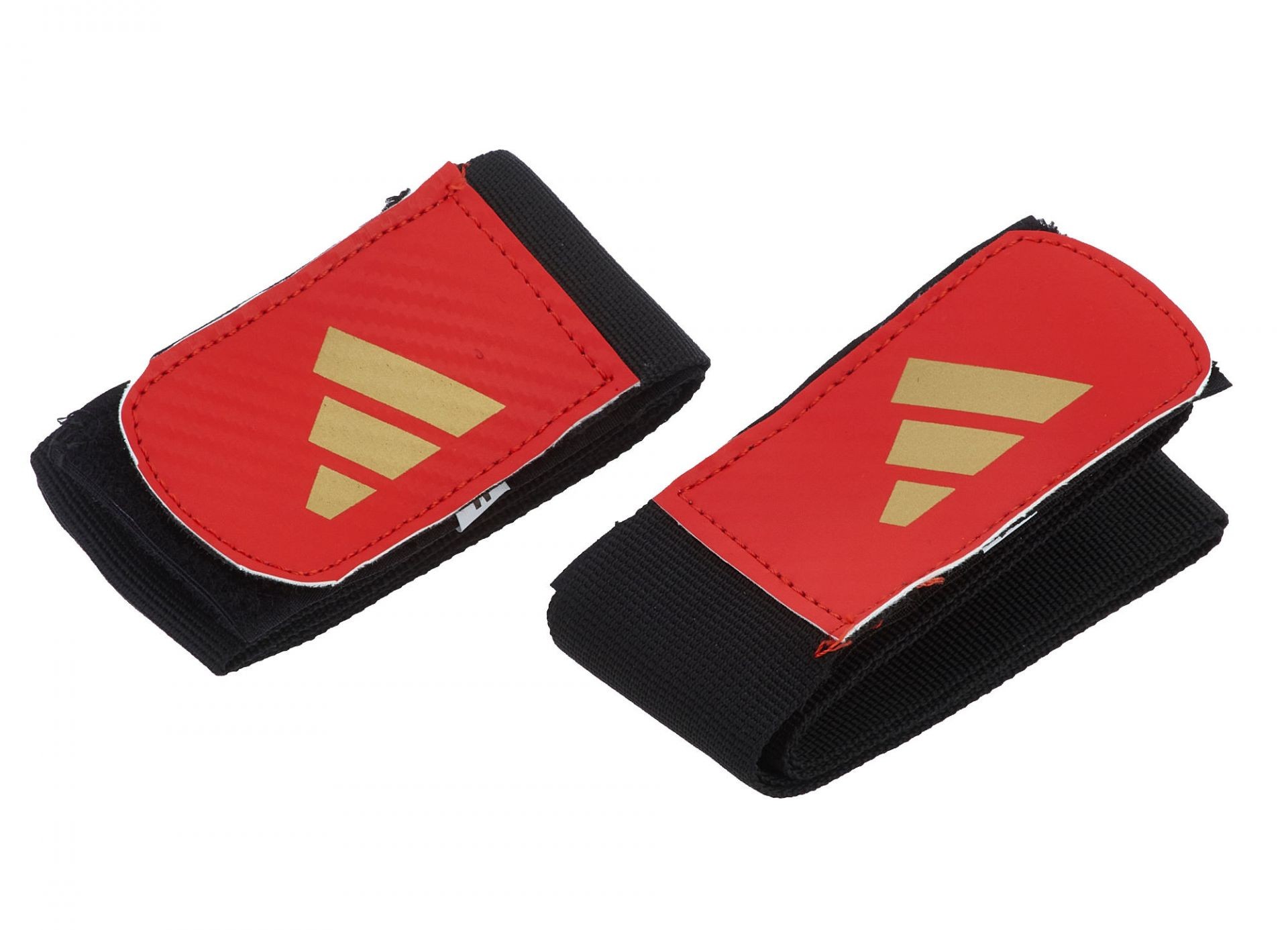 adidas Pro Kickboxing voetbescherming rood/goud, adiKBB300HD