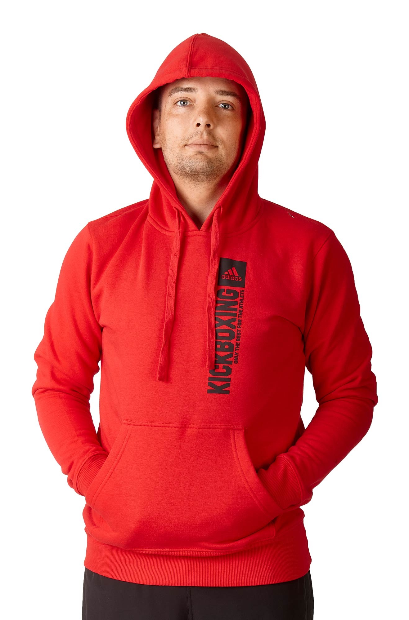 adidas Community 22 Hoody Kickboxing rood adiCLHD21V-KB