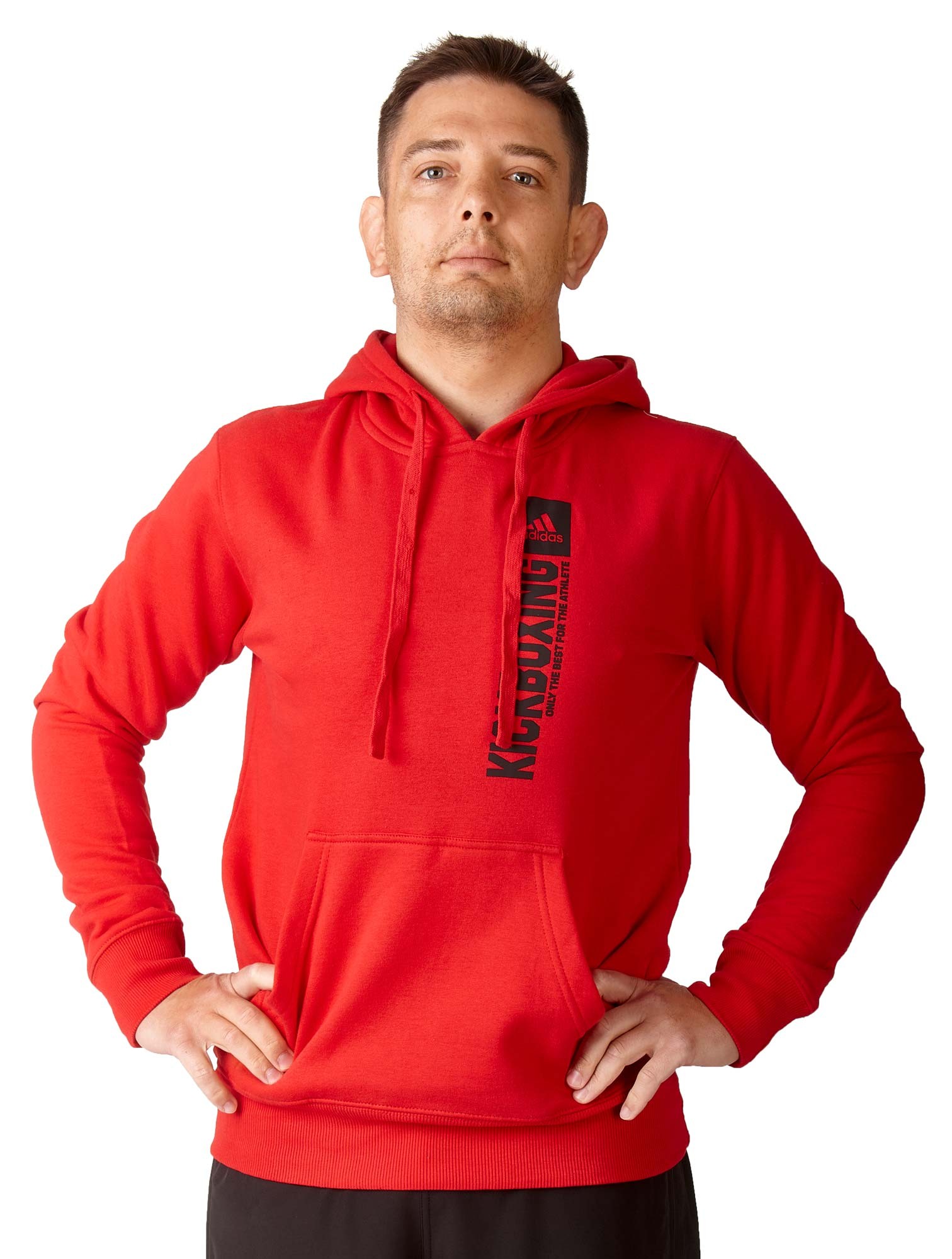 adidas Community 22 Hoody Kickboxing rood adiCLHD21V-KB
