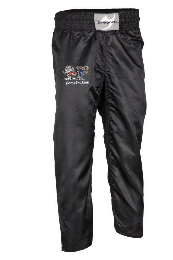 Kampfkatzen Kickboxbroek "Uni" zwart
