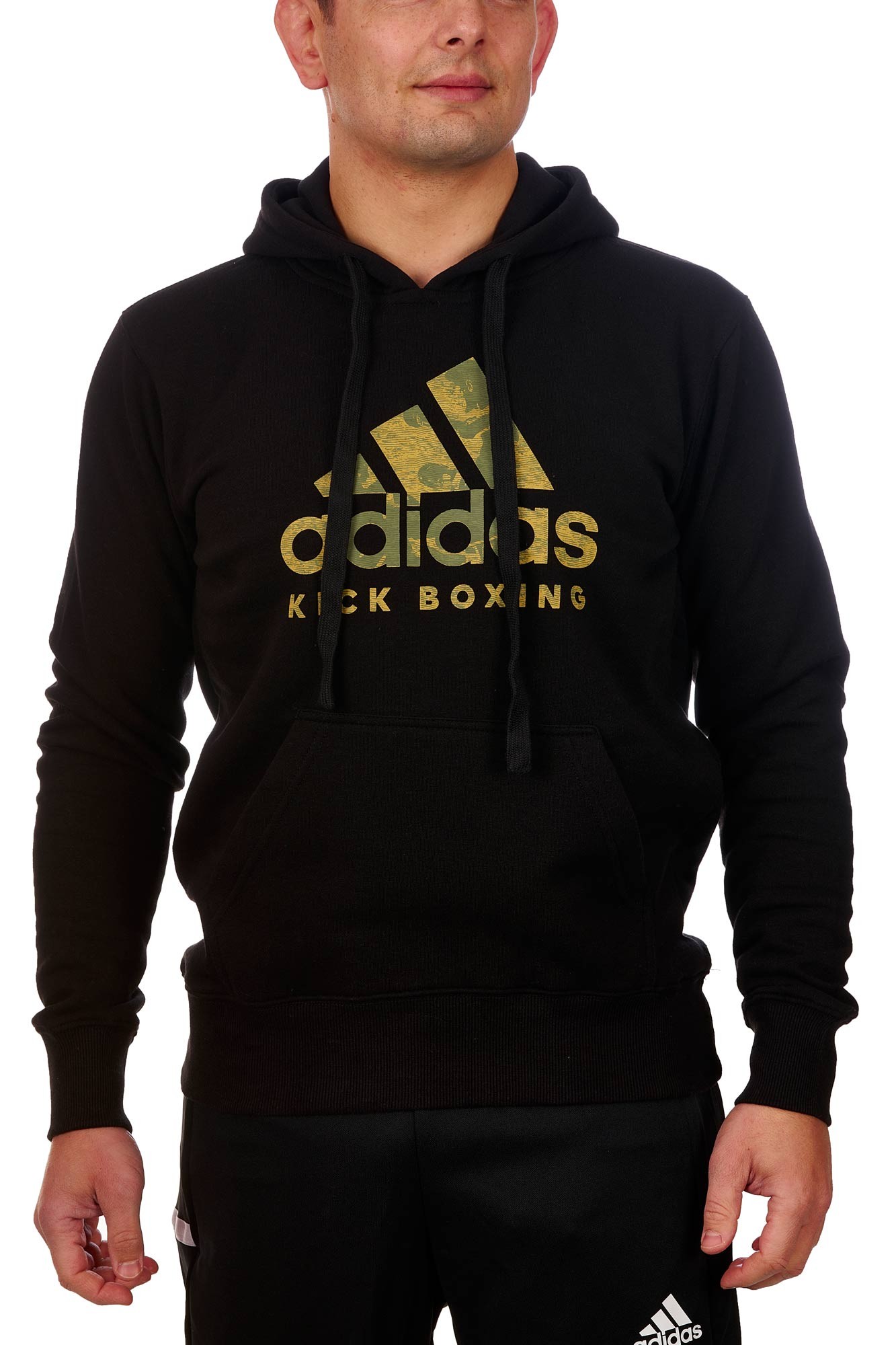 adidas Badge of Sport Hoody Kickboxing zwart adiCLHD20KB