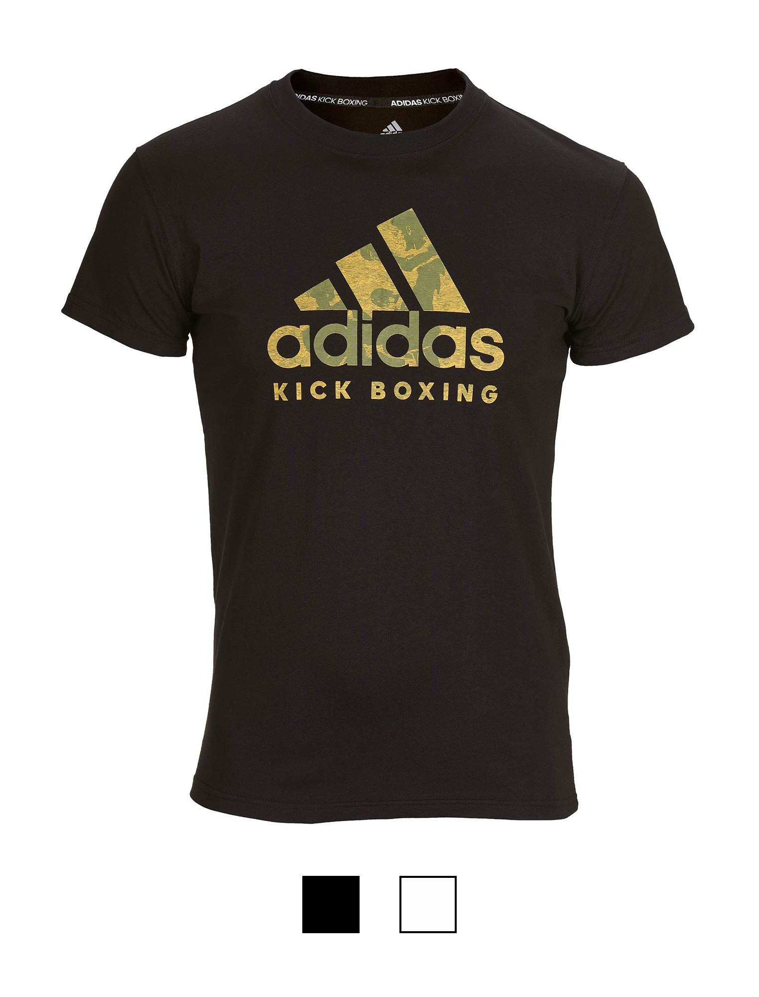 adidas Badge of Sport T-Shirt Kickboxing zwart adiCLTS20KB