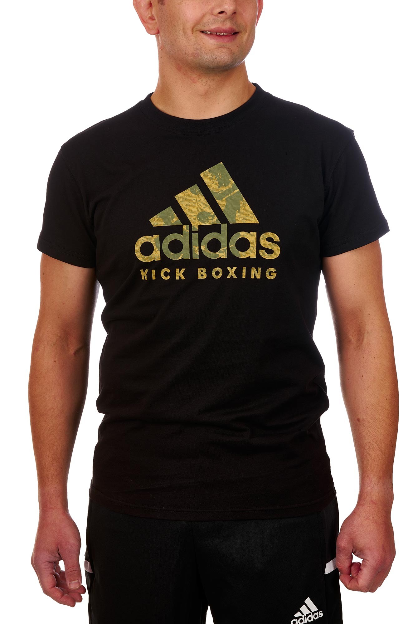 adidas Badge of Sport T-Shirt Kickboxing zwart adiCLTS20KB
